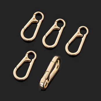 Karabinas, 5 vnt, Rose Golden