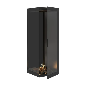 WILD FLAME CORNER 60X160 LEFT kampinis biožidinys įmontuojamas