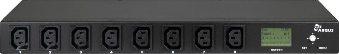 Inter-Tech PDU SA-0816 power distribution unit (PDU) 8 AC outlet(s) Black