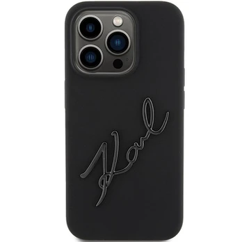 Karl Lagerfeld KLHCP15LSKSBMCK Back Case for Apple iPhone 15 Pro