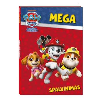 Šunyčiai patruliai. Mega spalvinimas