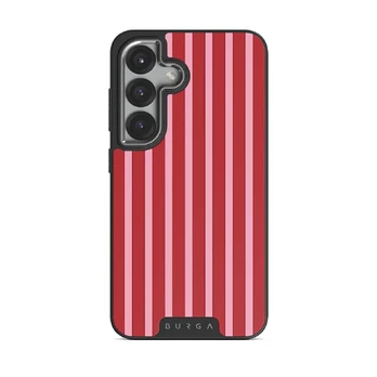 Strawberry Jam - Samsung Galaxy S25 Plus Case, Elite Dark (Magnetic) / Silver