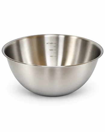 Nerūdijančio plieno dubuo apvalus 30 cm