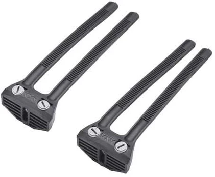 AXA Flexible mounting set Mounting material Juodas, For AXA ring locks, 2 pcs. on a card
