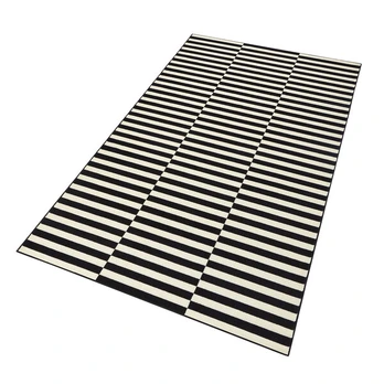 Hanse Home kilimas Panel Black Cream, 80x300 cm