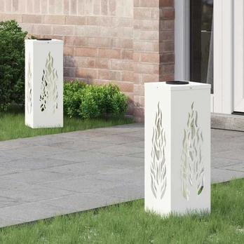 Saulės LED šaligatvio šviesa 2 pcs Balta