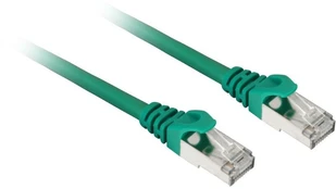 Laidas Sharkoon SFTP Cat.7a Patch Network Cable RJ-45, RJ-45, 5 m, žalia kaina