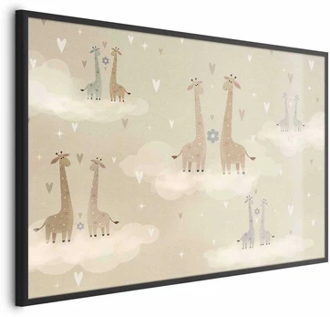 Artgeist Plakatas - Loving Giraffes
