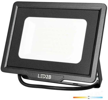 100W LED prožektorius MH, juodas, 4000K