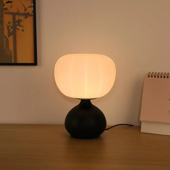 LED stalinė lempa, Plug-in Trijų spalvų modelis Juoda