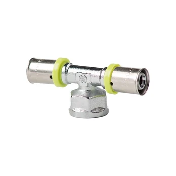 Adapteris Arco 8744, 18mm x 1/2" x 18mm, žalvaris