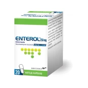 ENTEROL 250 mg kietosios kapsulės N20 kaina