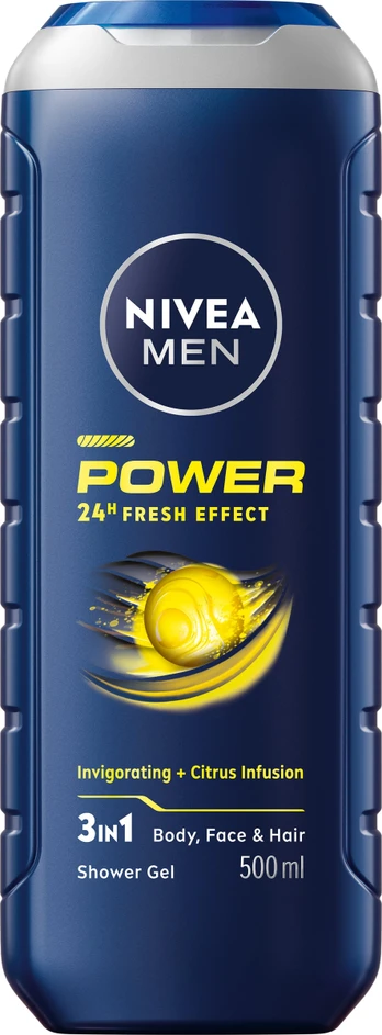 Nivea - Men Shower Power Refresh - 500 ml