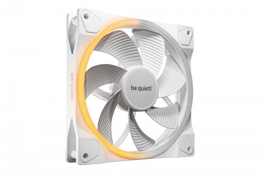 be quiet! LIGHT WINGS 140mm PWM Reverse Baltas | Gehäuselüfter