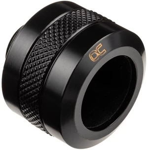 Perėjimas Alphacool Icicle Pro Connection 16mm Hardtube Fitting G1/4 - black