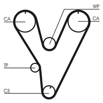 CONTI CT 805 Timing belt