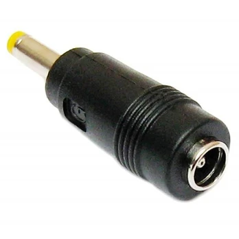 DC adapterio lizdas 5.5x2.1 į kištuką 4.0x1.7