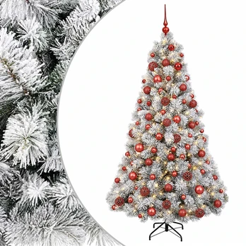 Dirbtinė kalėdinė eglutė su rutuliuku 210 cm 300 LED