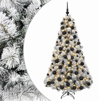 Dirbtinė kalėdinė eglutė su rutuliuku 180 cm 300 LED