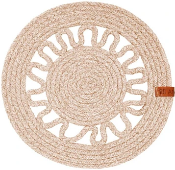 Podkładka na stół Boho 35 cm kreminė AMBITION