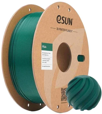 eSUN PLA+ plastikas 1.75 mm 1kg - Holly Žalias