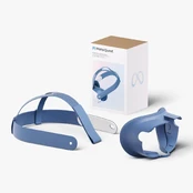 Meta Quest 3 VR akinių įdėklas ir fiksavimo diržas Elemental Blue kaina