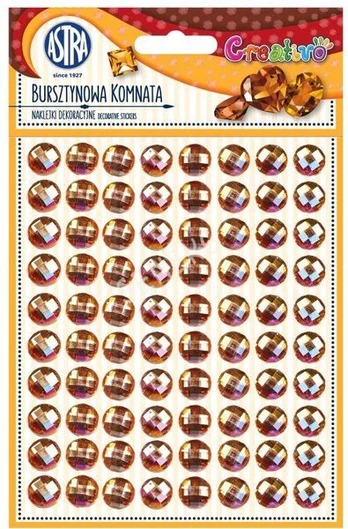 Dekoratyvinės lipdukai Astra, 80 vnt.