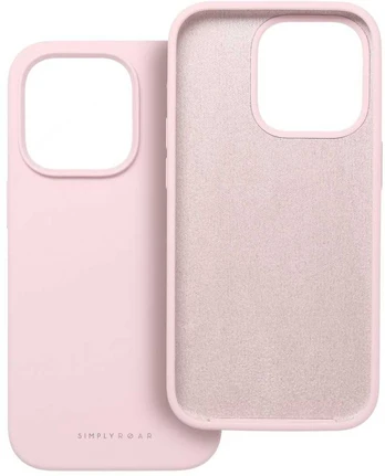 ROAR case CLOUD SKIN for IPHONE 16 Pro Light Rožinė