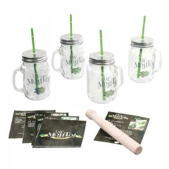 Puodeliai Mojito, 4 vnt.