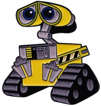 Nauja sagė, ženkliukas, prisegamas ženklelis - Robot Wall-e