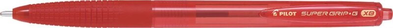 Pilot Super Grip G rašiklis, raudonas, 1.6mm