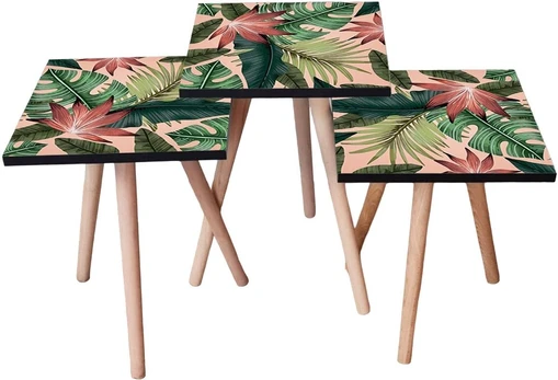 Kalune Design Staliukas (3 vnt.) 3SHP203 - Salmon