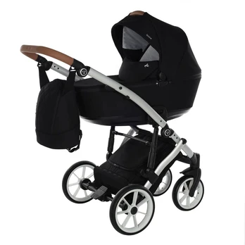 Junama Space Black Vežimėlis 2 in 1