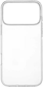 Dėklas FoneKit silikonisuoja, iPhone 17 Pro Max, läpinäkyvä