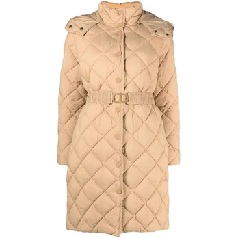Pūkinė striukė moterims, Ruda, Puffed jacket