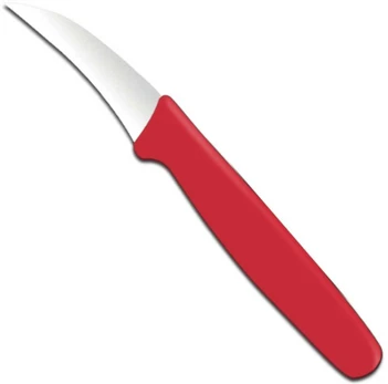 Hendi Pjovimo peilis lenktu ašmenimis 158 mm - raudonas