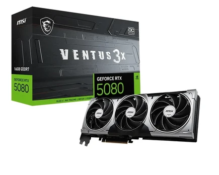 Grafikos korta MSI RTX 5080 16G VENTUS 3X OC
