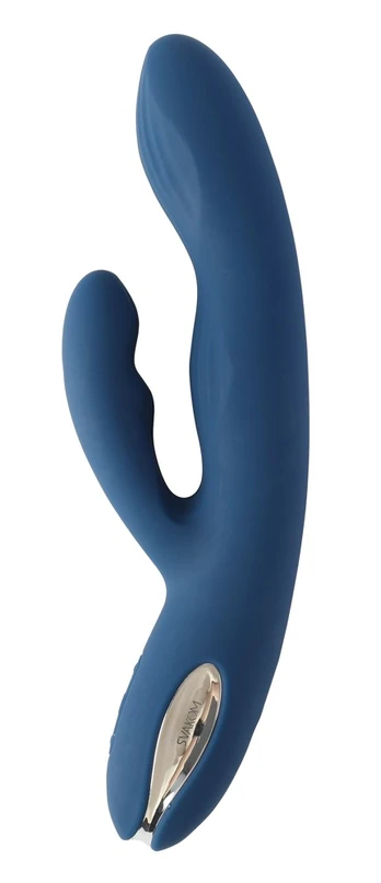 Svakom - Aylin Dark Blue vibratorius kiškutis