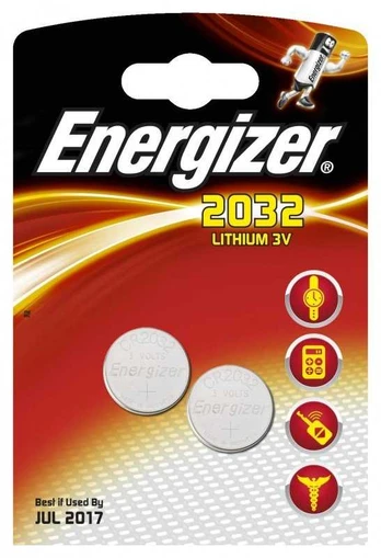 Energizer Baterija CR2032 210mAh 2 vnt.