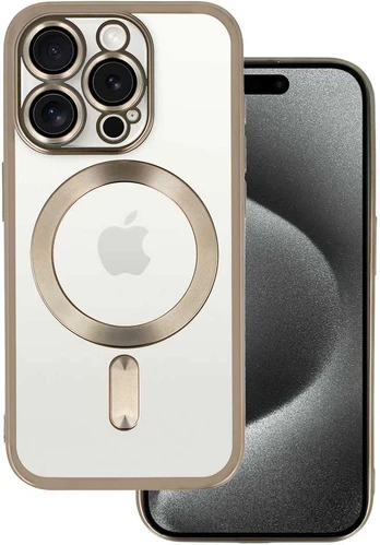 Toptel Topt Metallic Magsafe dėklas skirtas Apple iPhone 14 Titanium