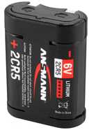 Ansmann 5020032, Single-use battery, Lithium, 6 V, 2 pc(s), Juodas, -40 - 60 °C
