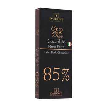 Sicilietiškas juodasis šokoladas NERO EXTRA 85%