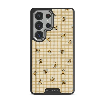 Honeycomb - Samsung Galaxy S25 Ultra Case, Elite Dark (Magnetic) / Silver