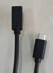 Kabelis USB MicroConnect USB-C - USB-C 3 m Juodas (USB C Extension Cable,)
