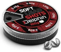 Split-shot svareliai Delphin SOFT įvairūs