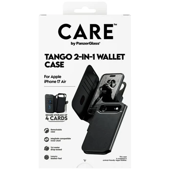 Panzer Glass PANZERGLASS CARECASE TANGO 2IN1 WALLET W. MAGSAFE IPHONE 17