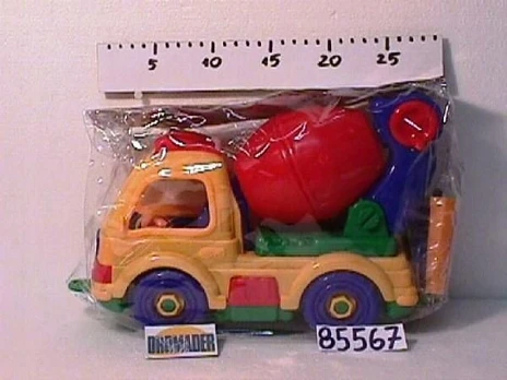 Statybinis automobilis konstruktorius maišelyje