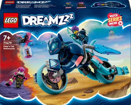 LEGO DREAMZzz 71479 Zoey motociklo katė