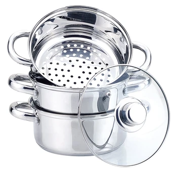 Puodas Maestro MR-2900-20, Ø20 cm, 3 l, sidabro sp.