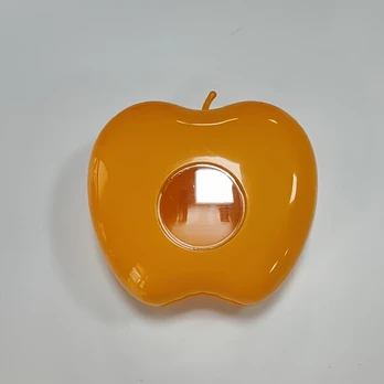 Obuolio Formos Sieninis Plastikinių Maišelių Dozatorius, Oranžinė